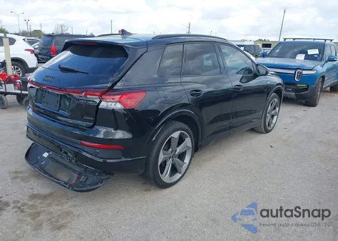 2025 Audi Q4 E-Tron Prestige 55 Quattro from USA, damaged, VIN WA1MUBFZ7SP061857